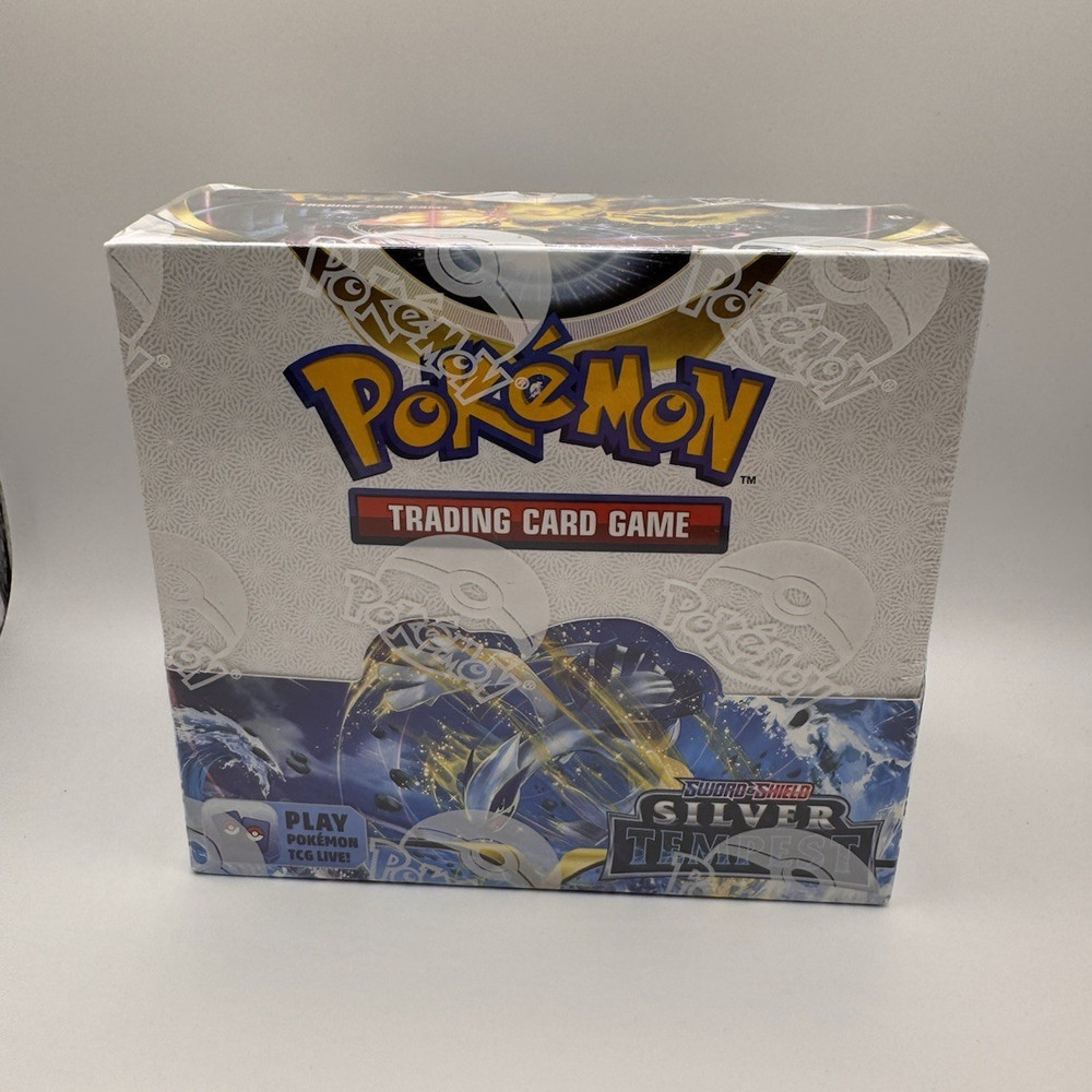 Pokémon Company Sword & Shield Silver Tempest Booster Box 36 Packs English 2022