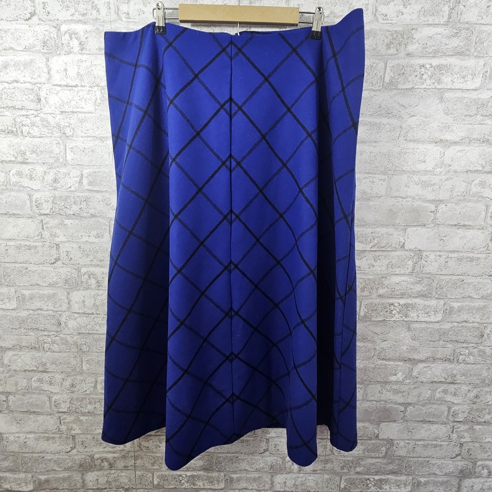 Jessica London Womens Size 20W Lined Wool-Blend Skirt