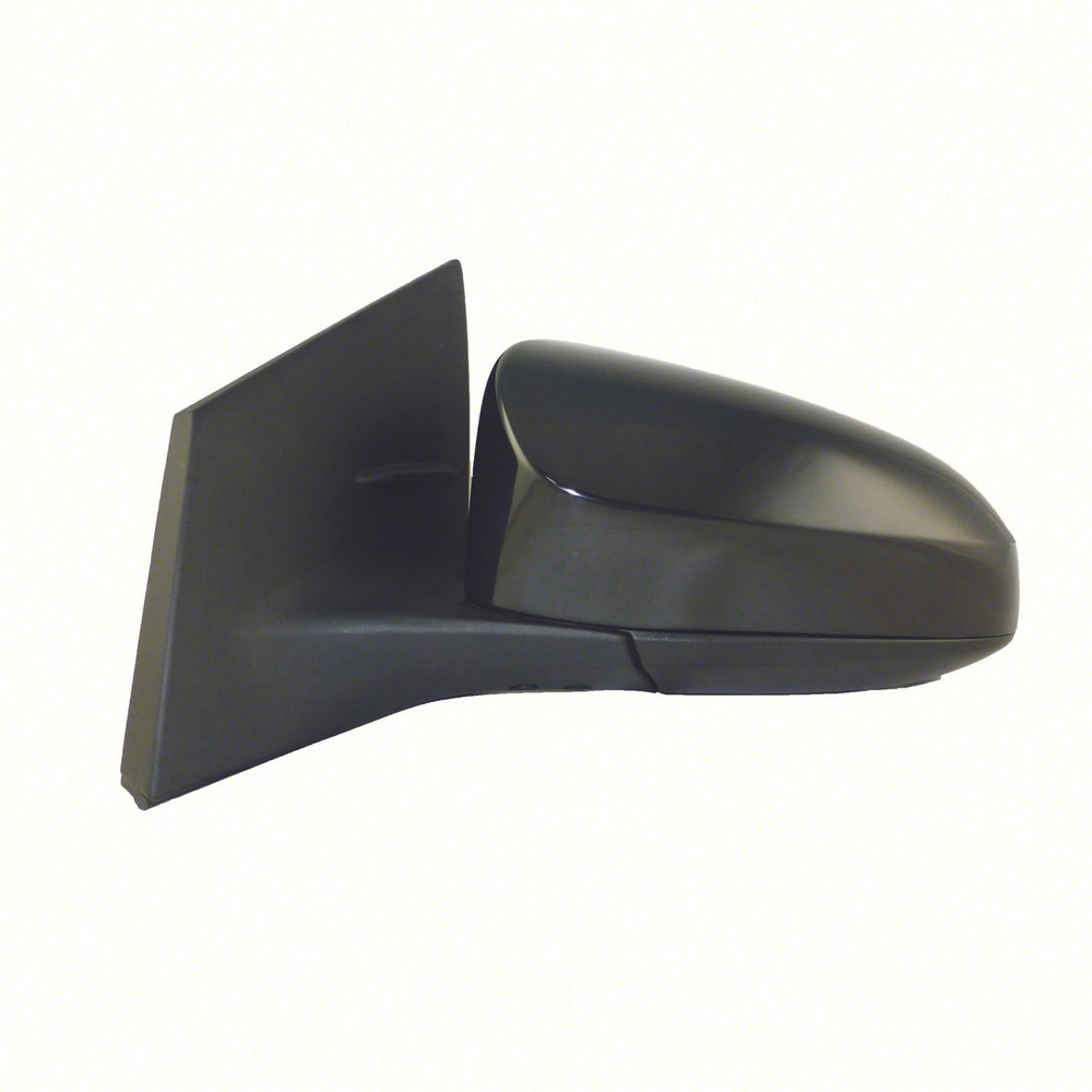Unpainted Power Flat Driver Side Door Mirror Heated Manual Folding 128-64692