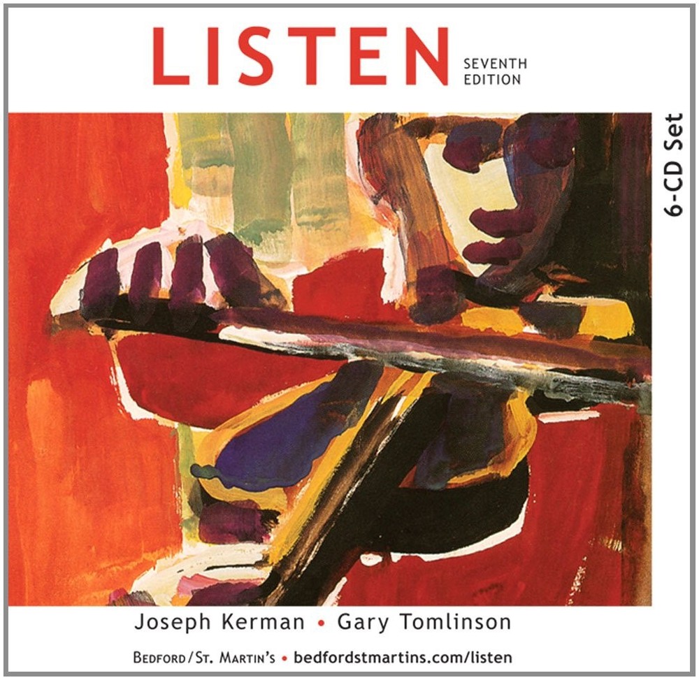 Kerman, Joseph; Tomlinson, Gary, 6-CD Set to Accompany Listen, audioCD