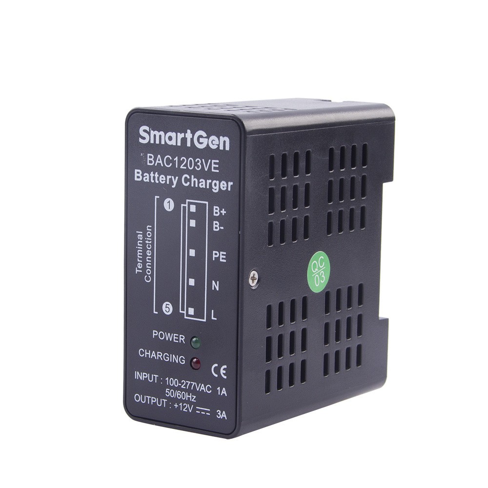 NEW Mini Battery Charger Smartgen Lead Acid Battery Automatic Float BAC1203VE