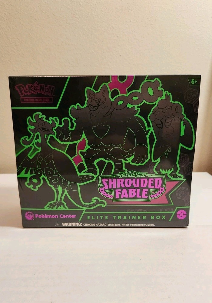 Pokemon Center Shrouded Fable ETB Factory Sealed Scarlet&Violet