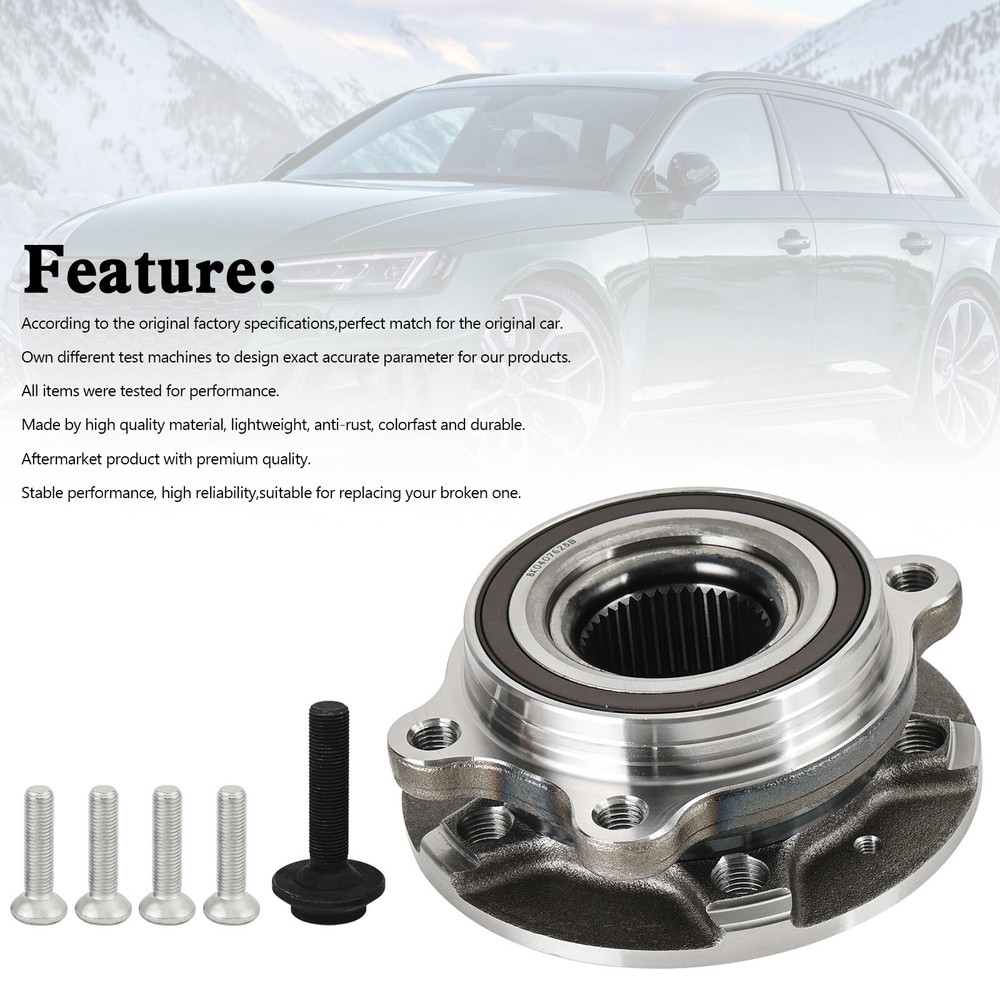 Front Wheel Bearing Hub 8K0407625B For Audi A6 RS6 C7 2011-2017 USA
