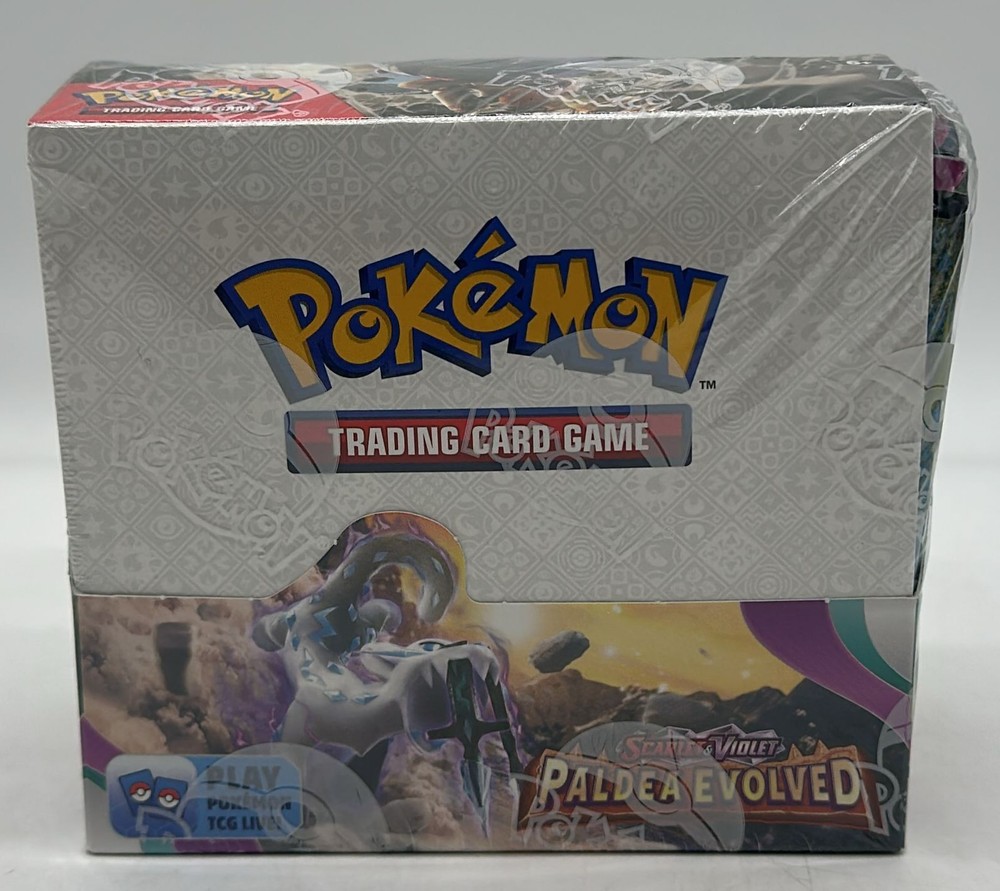 Pokemon TCG Scarlet & Violet Paldea Evolved Booster Box SEALED NEWPROBSTEIN123 is actively accepting CONSIGNMENTS !!