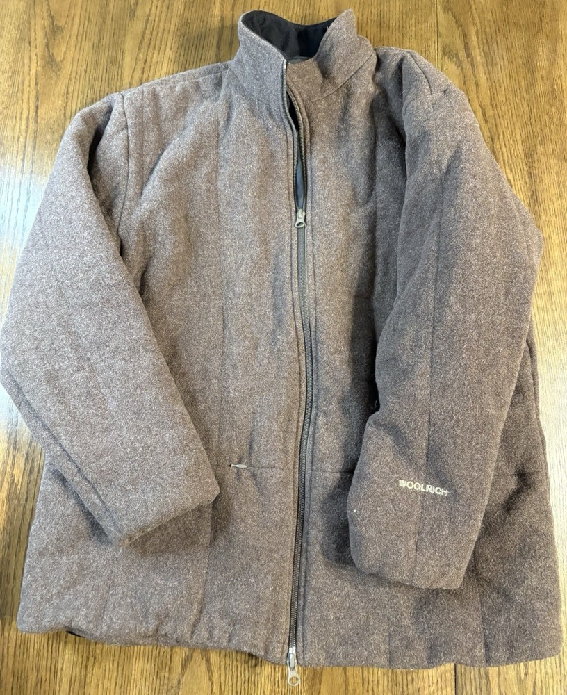 Woolrich brown Performance Jacket – Water-Resistant & Lightweight Outdoor Wear