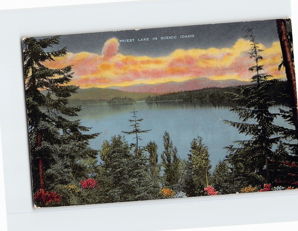 Postcard Priest Lake in Scenic Idaho USA