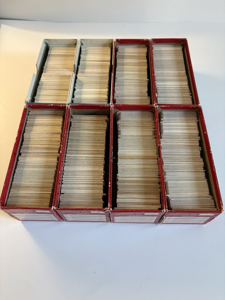 Lot of Hundreds Vintage 35mm Film Slides 1960s-‘70s Family Life/Travel Vacations