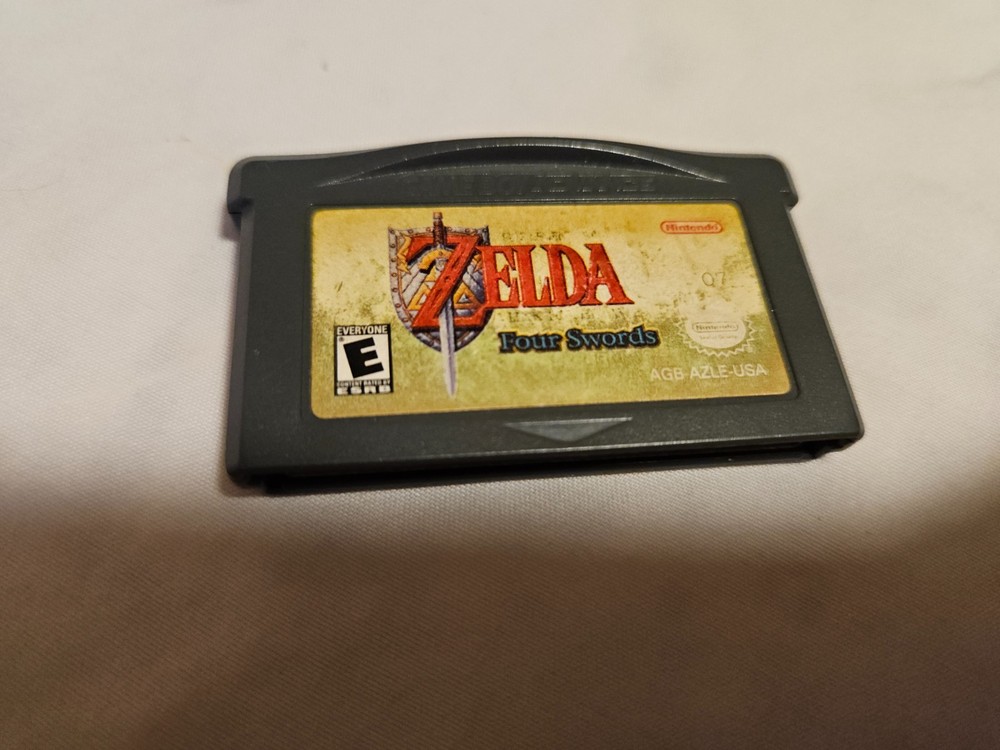 Legend of Zelda: Link to the Past Four Swords (GBA) Tested - Authentic