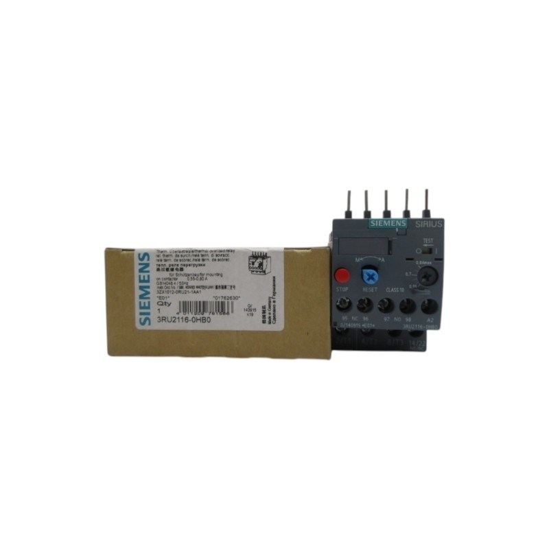 Siemens 3Ru2116-0Hb0 0.55-0.80A Nsmp