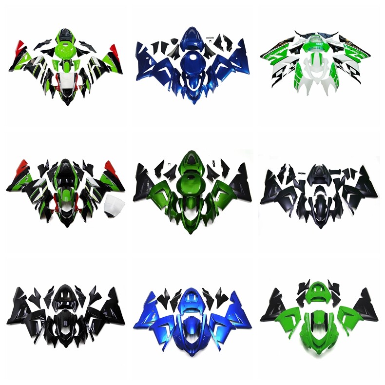 ABS Plastic Fairing Kit for 2004 2005 Kawasaki Ninja ZX10R Injection Bodywork