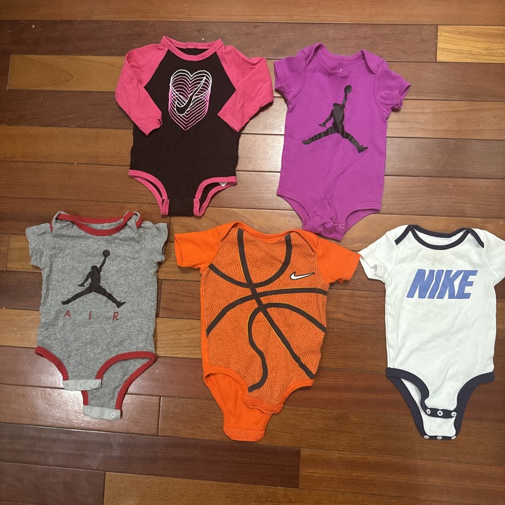 Nike Air Jordan Infant Clothing Lot of 5 Size 9 Months. Excellent Condition
