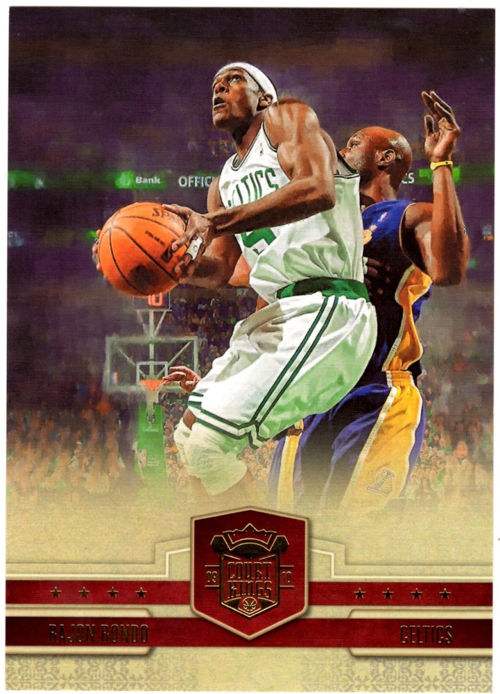 2009-10 Court Kings Jumbo Boxtoppers #25 Rajon Rondo  #261/349