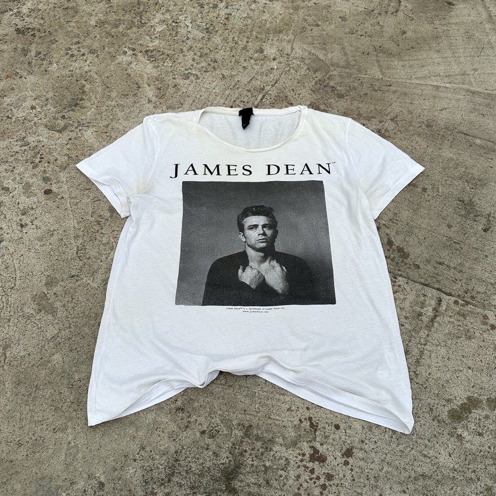 Vintage James Dean T-shirts Logo 00s Y2K USA Style Band Tee Rock