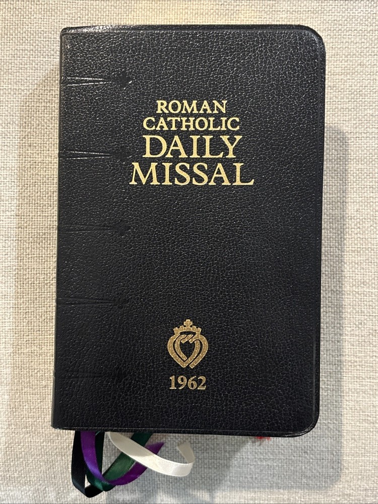 Roman Catholic Daily Missal 1962 With Kyriale In Gregorian Notation - Charity