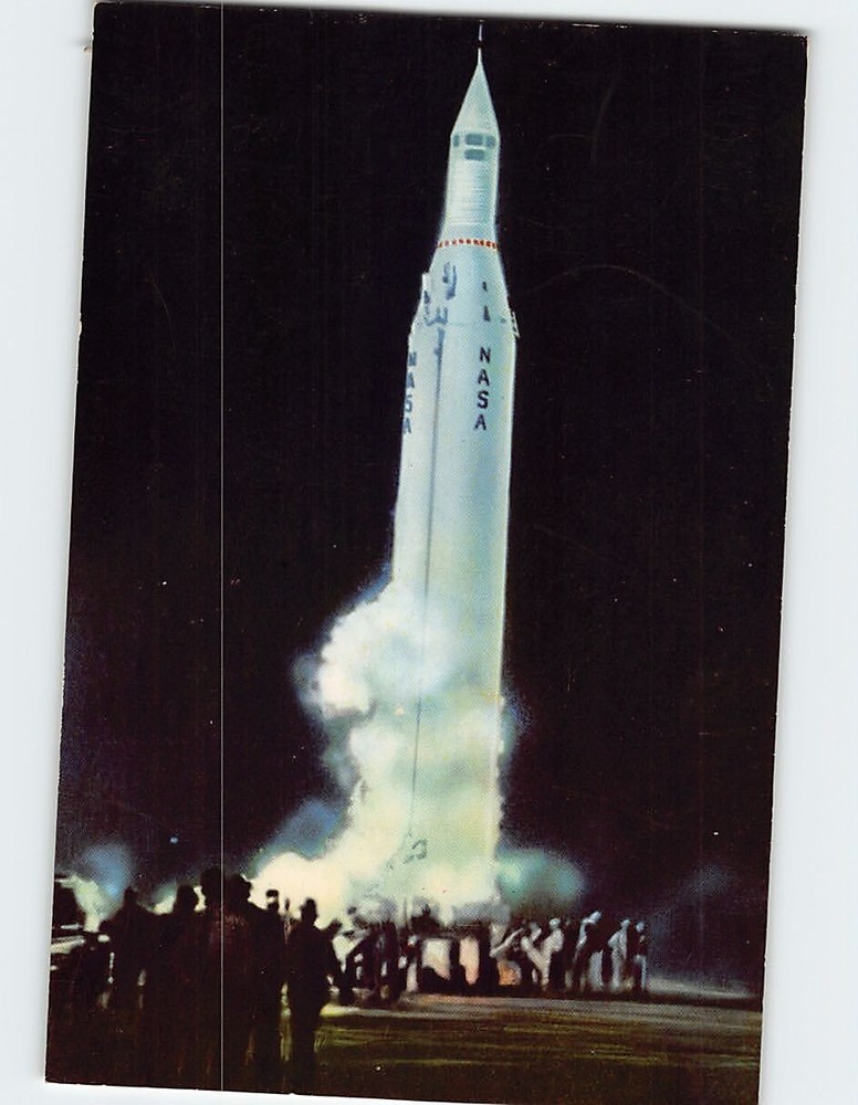 Postcard Army's Juno II Rocket Defenders Of America NASA