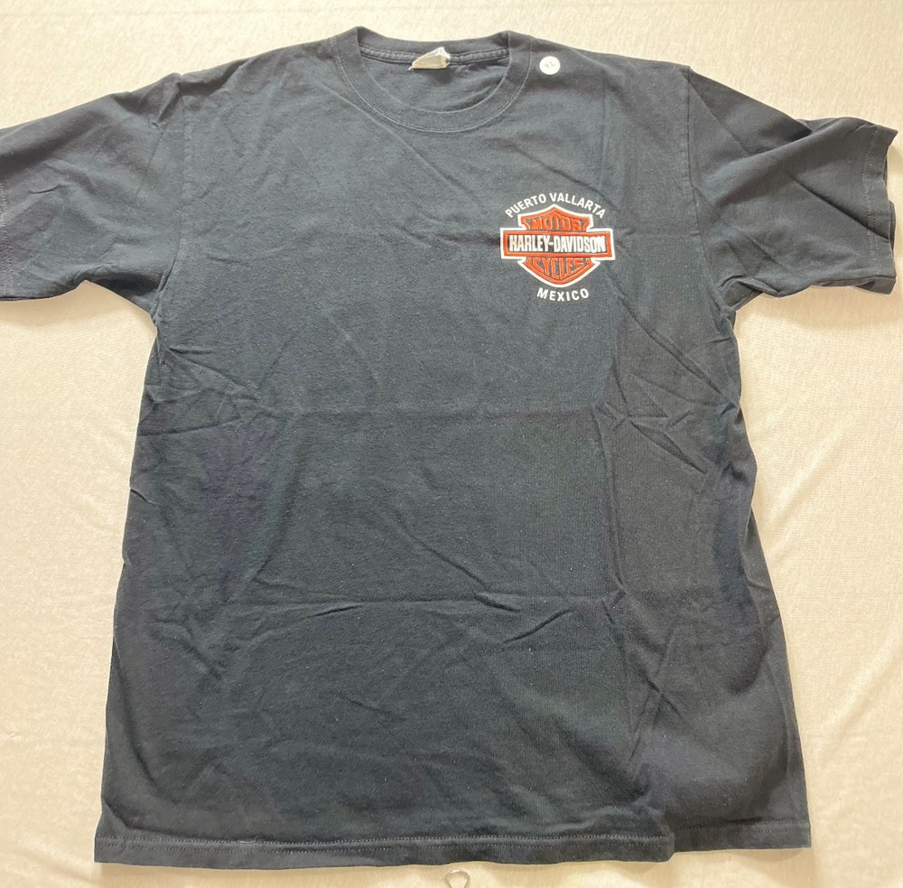 harley davidson puerto vallarta mexico graphic shirt size large eagle
