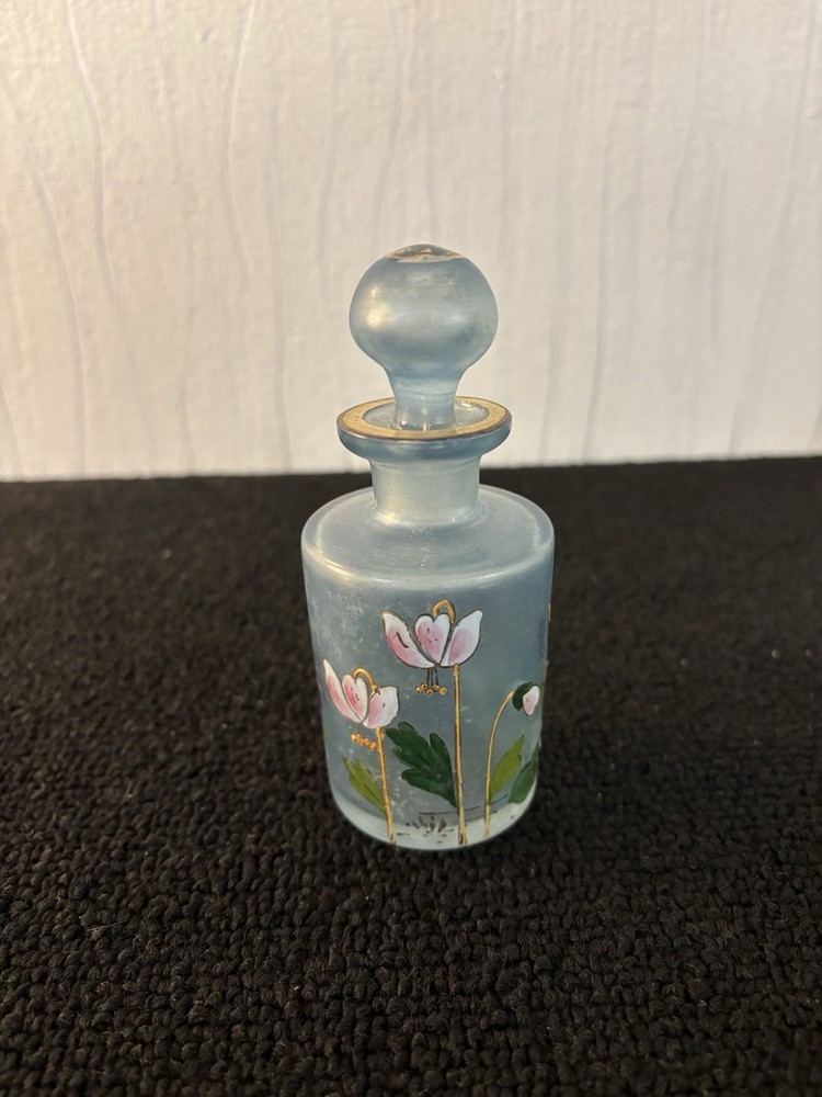 Enamelled Bottle Style Legras H: 11 Cm Model 2