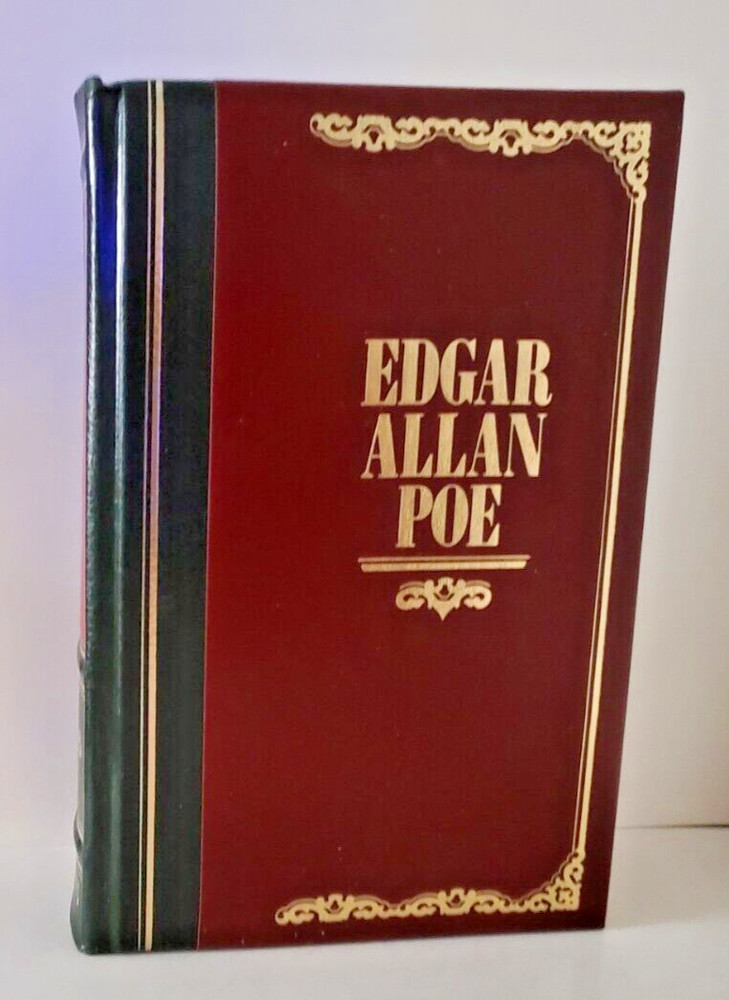 WORKS OF EDGAR ALLAN POE, Leather,  PURTY!!   Book
