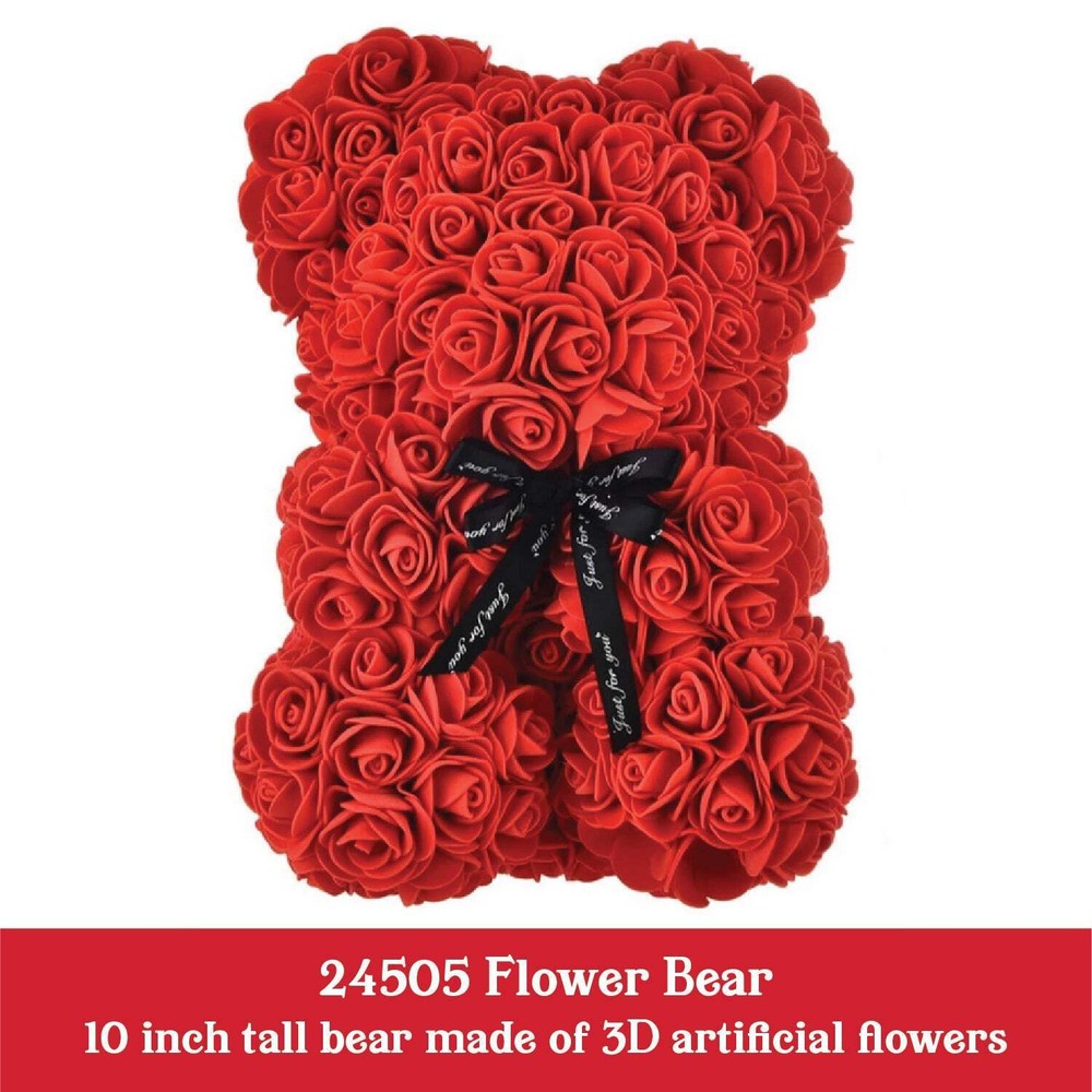 Oso Flor San Valentín 10