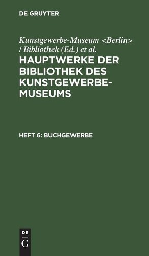 Buchgewerbe (Hardback)