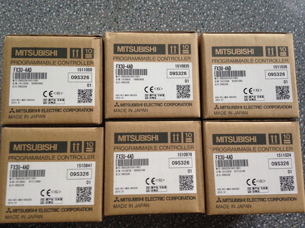 1PC Programmable Controller PLC FX3U-4AD New In Box #A6-37