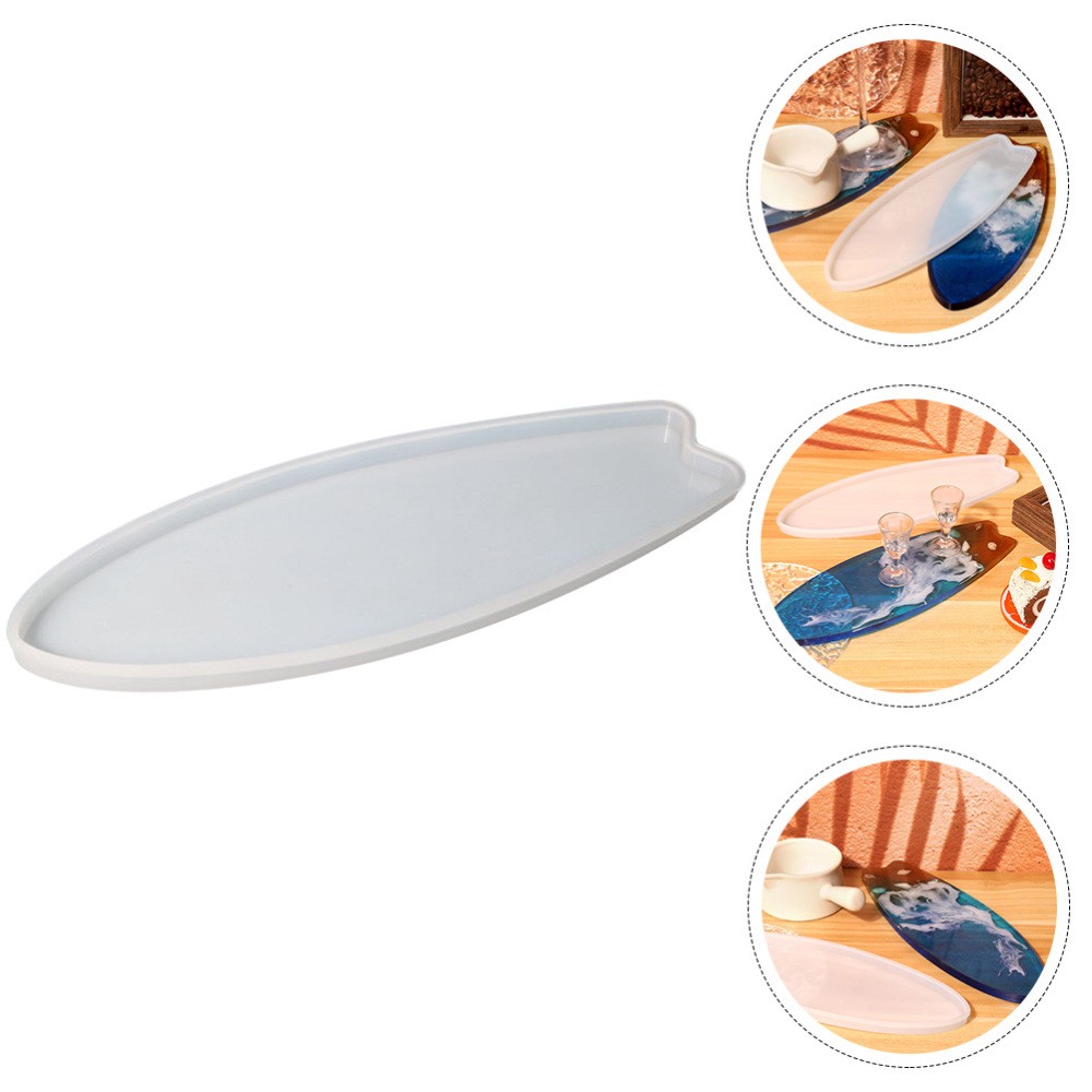 Epoxy Resin Surfboard Mold for DIY Coasters and Crafts
