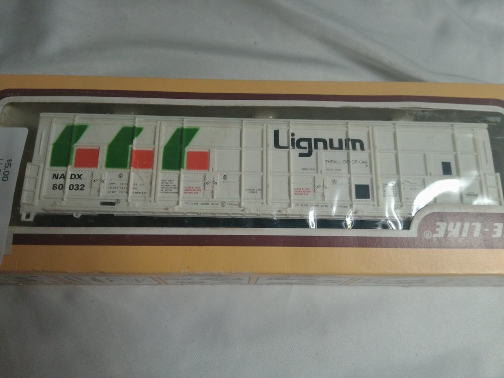 Life-Like HO Scale NADX Thrall Door Boxcar 80032 Used w/ Box