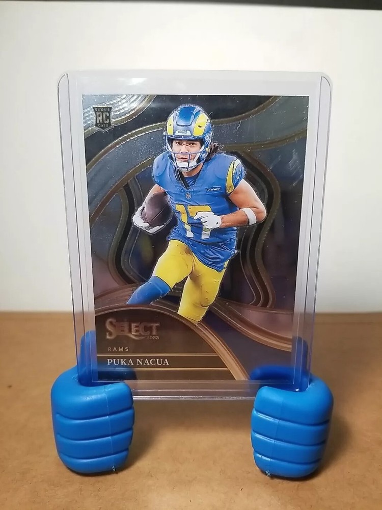 Puka Nacua 2023 Panini Select Football Club Level RC #224 Los Angeles Rams