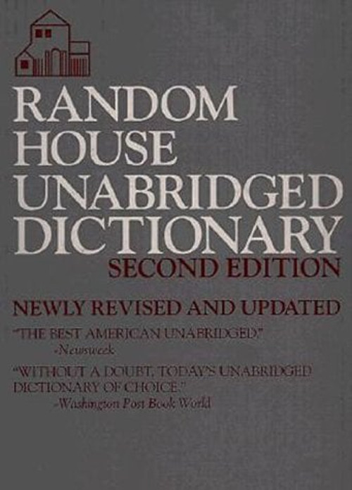 Random House Dictionary : Print and Electronic Versions RH Disney