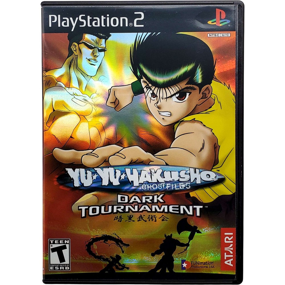 Yu Yu Hakusho Dark Tournament - Sony Playstation 2 PS2 Tested 1Y Guarantee