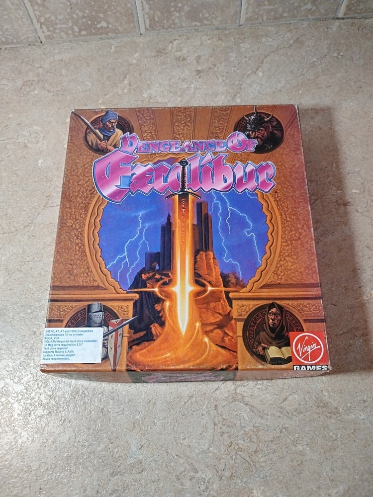 Vengeance of Excalibur (1991, PC) Virgin Games 3.5