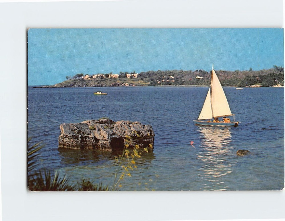 Postcard Ocean Scene Bermuda British Overseas Territory