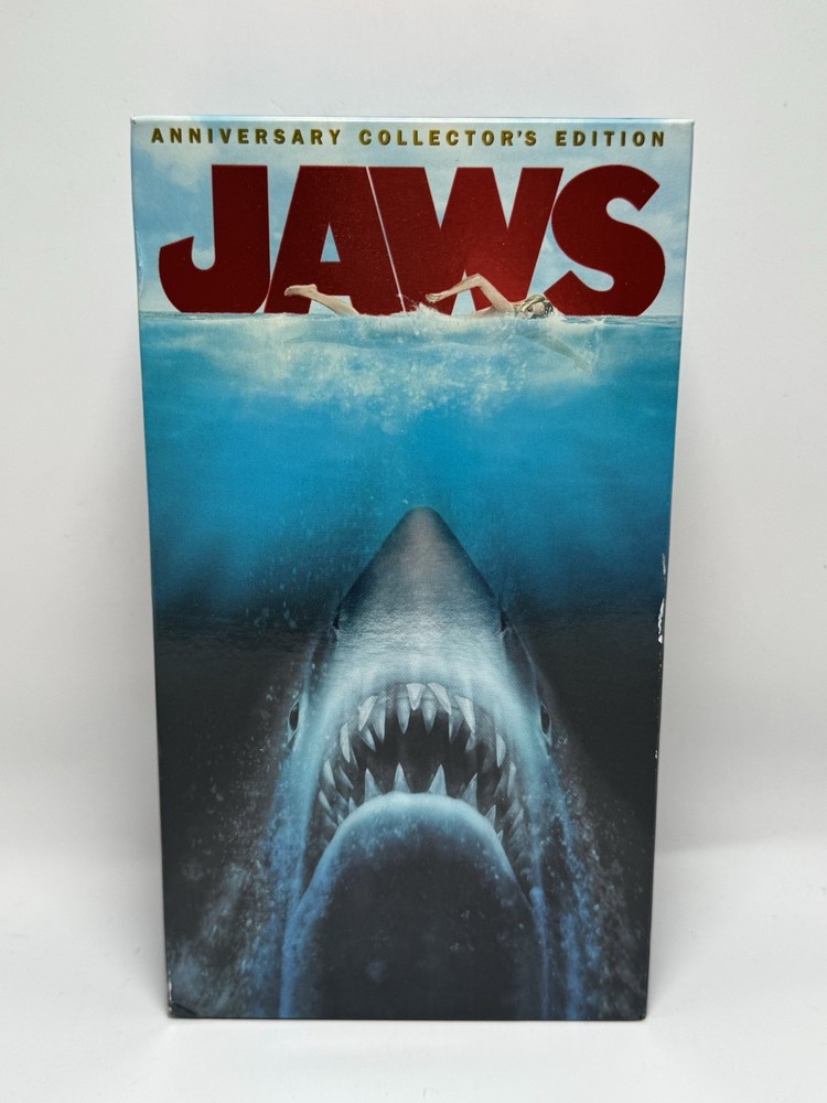 Jaws (VHS, 2000, 2-Tape Set, Anniversary Collectors Edition Double-Pack) Horror