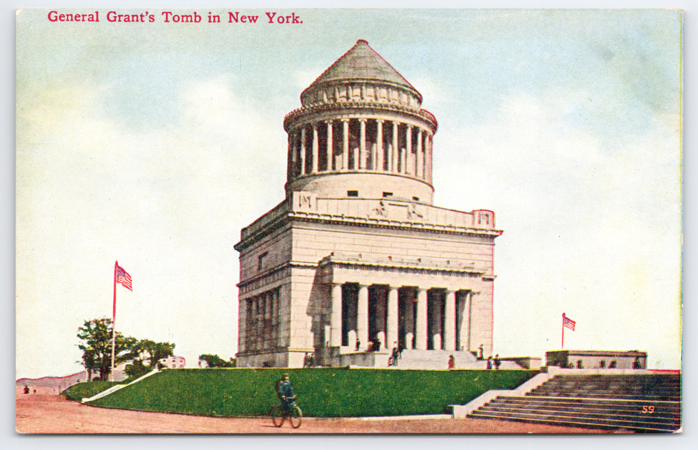 Vintage Postcard General Grant's Tomb in New York Riverside Park
