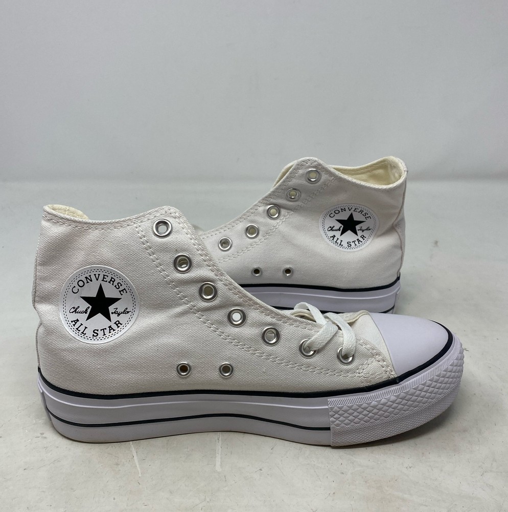 Converse Chuck Taylor All Star Lift Platform High Top, White/Black/White - Women