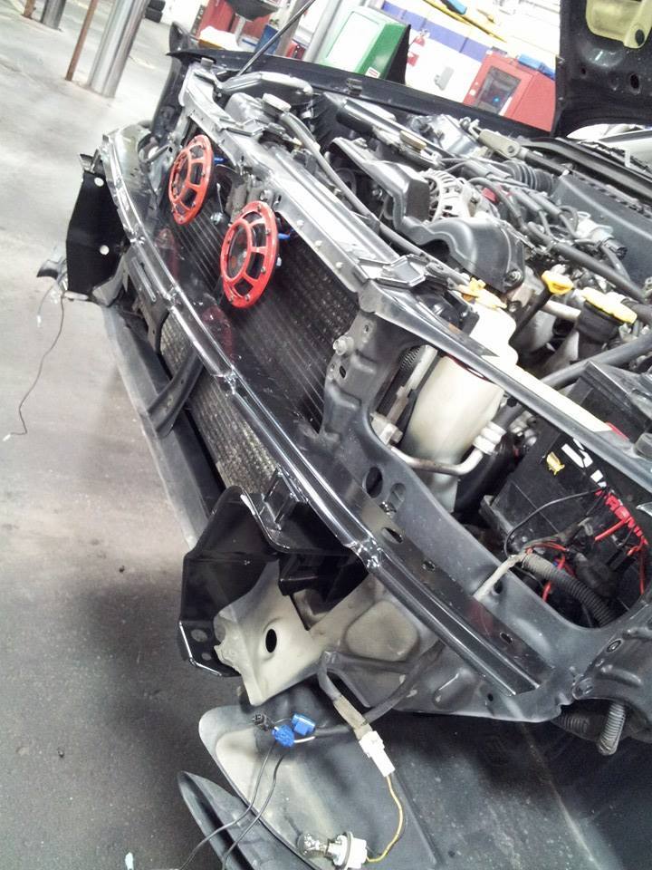 New JDM Subaru Impreza WRX STI Light Weight Front  Bumper Beam GC8