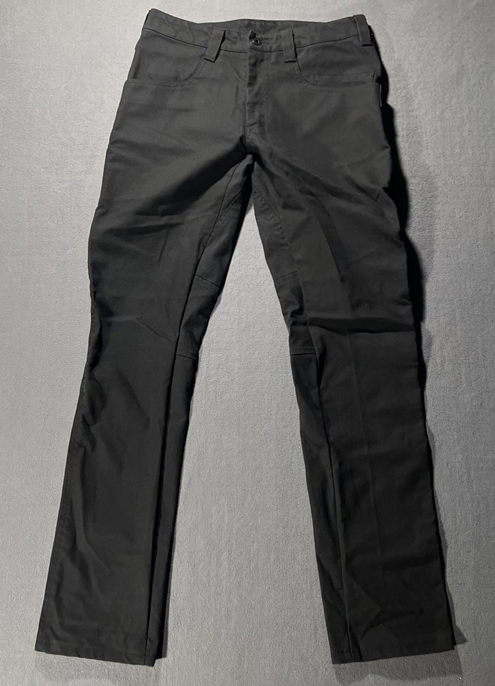 1620 Workwear Utility Work Pants Mens 34 (Fits 32x33)  Black Slim Cordura Fabric