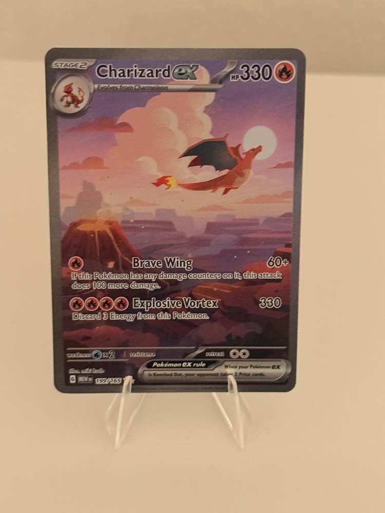 Charizard ex 199/165 Sv: Scarlet & Violet 151 Holo