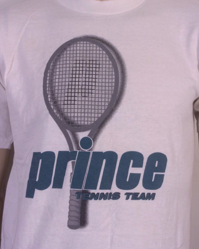 vintage 90s 00s Y2K Prince Tennis Team T-Shirt Racquet SZ M