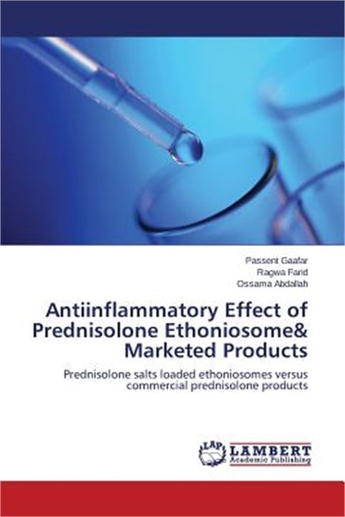 Antiinflammatory Effect of Prednisolone Ethoniosome& Marketed Products (Paperbac