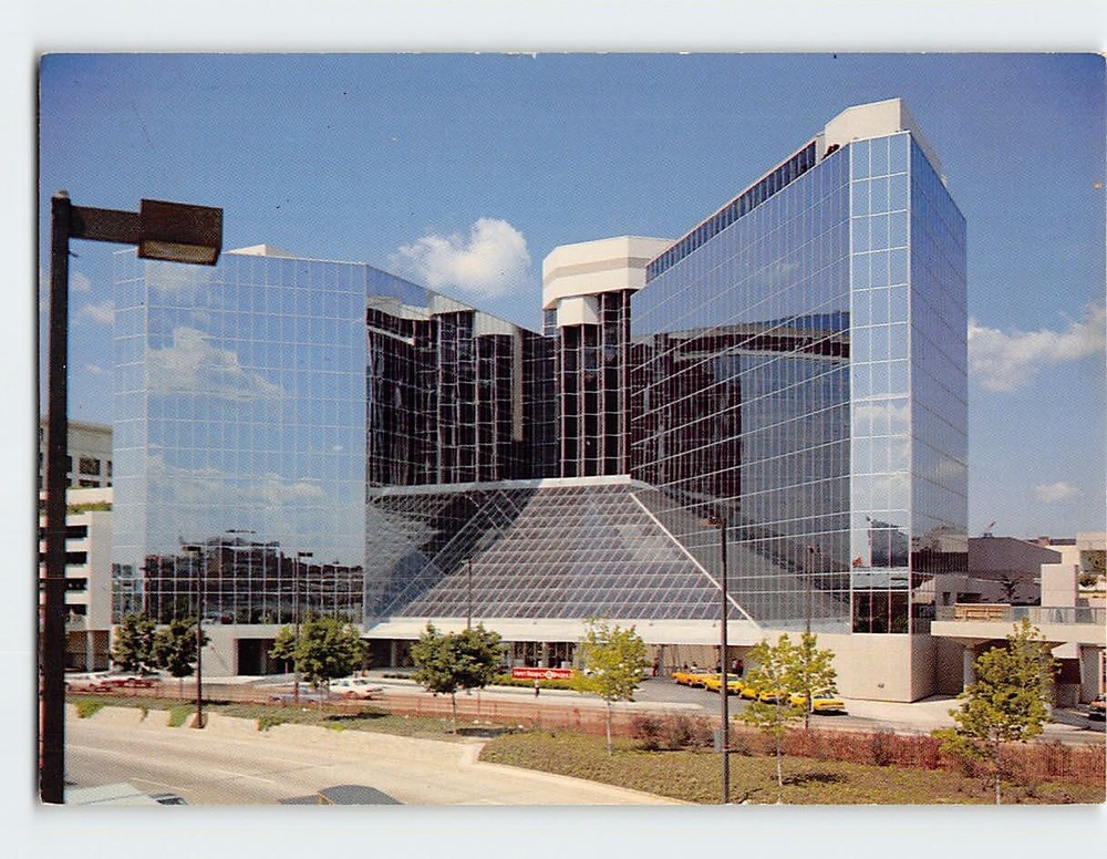 Postcard Hyatt Regency Hotel Baltimore Maryland USA