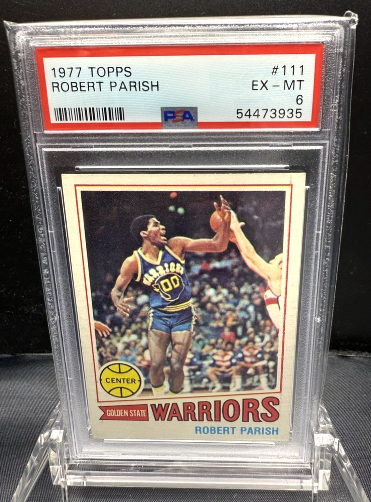 1977 TOPPS ROBERT PARISH #111 PSA 6