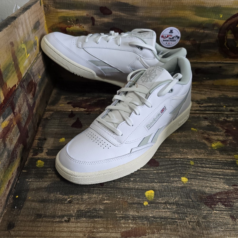 Reebok Club C Mid II Revenge GY0034 Sneakers Unisex White Leather Low Size 13