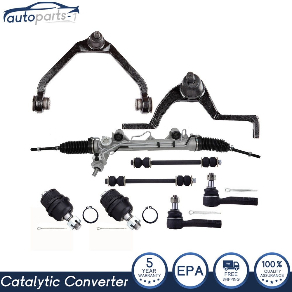 9PC Power Steering Rack & Pinion Suspension Kit 22-237 For 1998-2000 Mazda B3000
