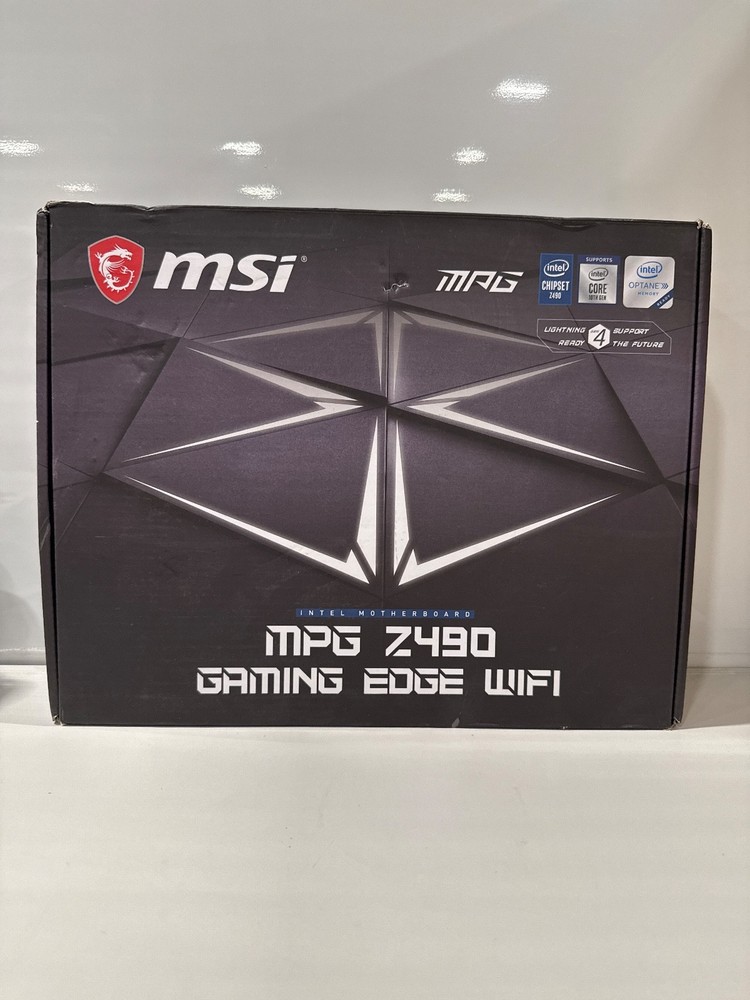 MSI MPG Z490 Gaming Edge WiFi LGA 1200, Intel ATX Motherboard