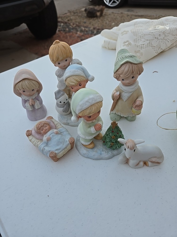 Homco Vintage MCM Nativity Stable Manger 6x9.5x12 Christmas Home Interior