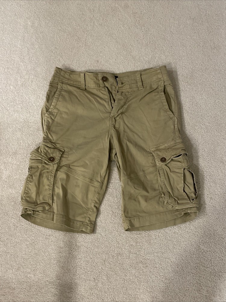 American Eagle Men's Longer Length Cargo Extreme Flex Shorts Size 30