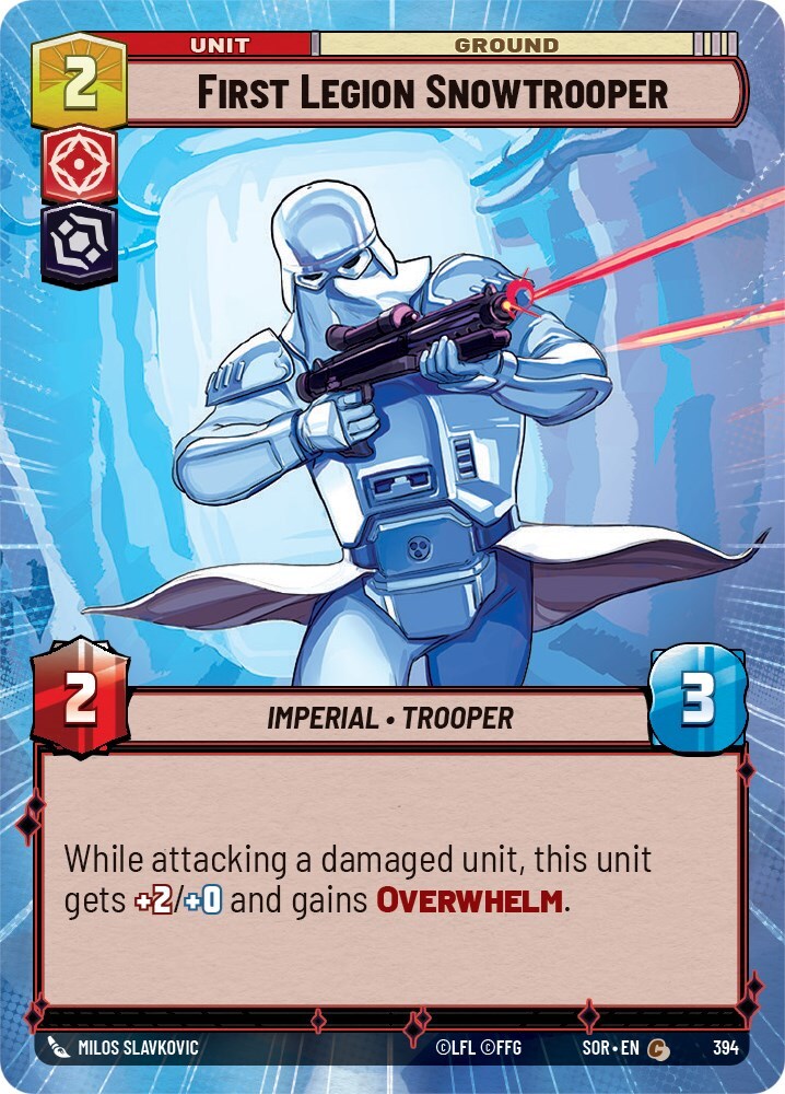 First Legion Snowtrooper, Spark of Rebellion