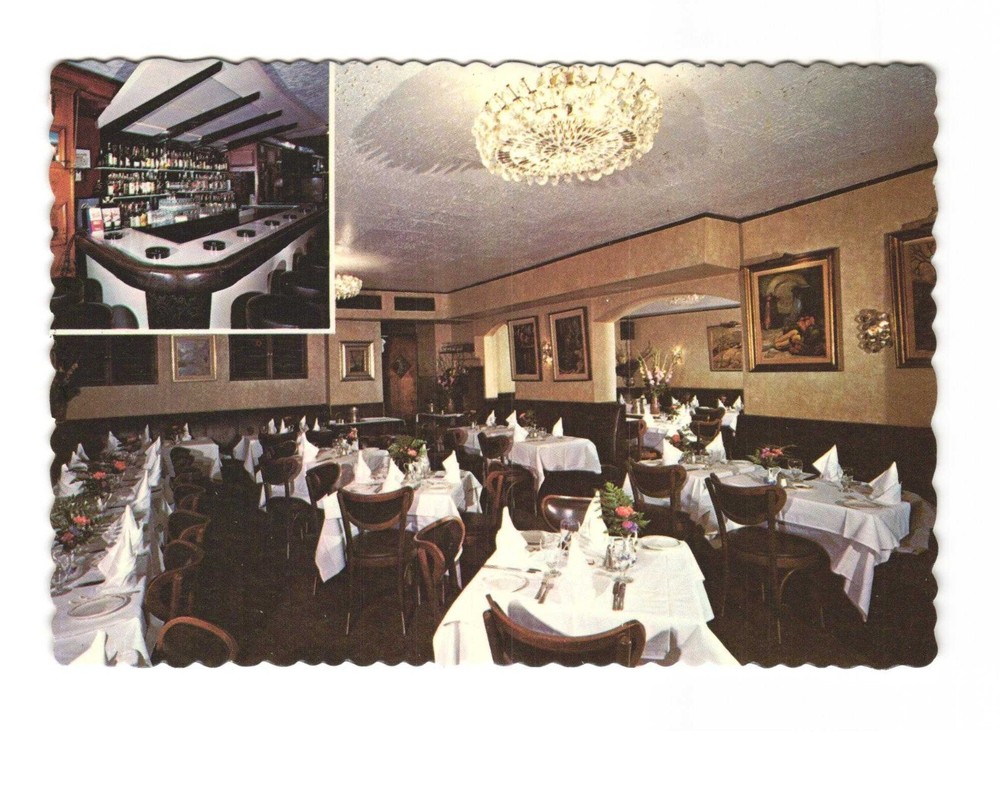GIAMBELLI Ristorante New York City Vintage postcard unposted