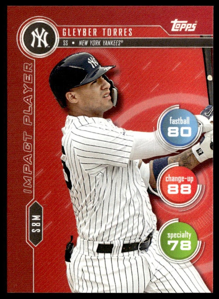 Gleyber Torres 2020 Topps Attax #NNO New York Yankees BASEBALL